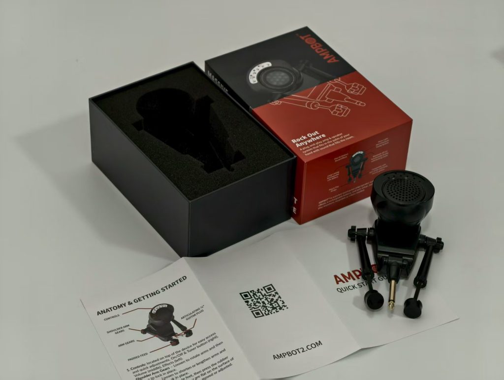 AMP BOT the “most portable, powerful, plug-and-play guitar amp ever made”插图